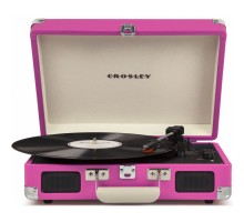 Проигрыватель виниловых дисков Crosley Cruiser Deluxe CR8005D pink