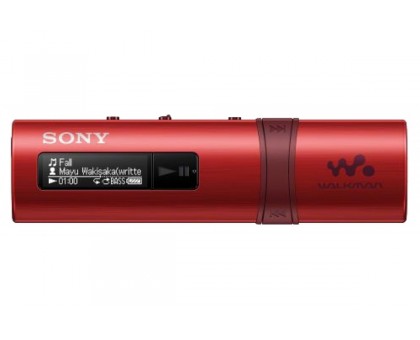 Цифровой плеер Sony Walkman NWZ-B183F, red