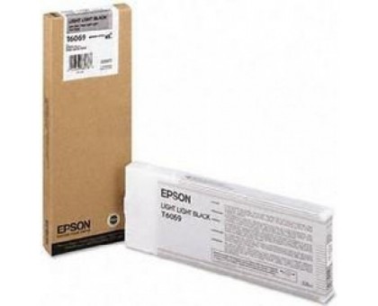 Картридж струйный Epson T6069, light grey